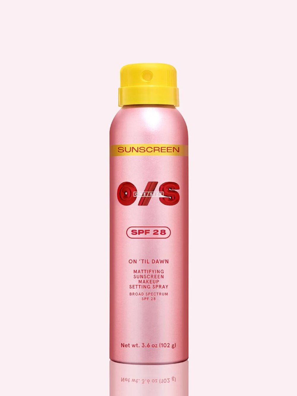 ONE/SIZE On 'Til Dawn Mattifying Sunscreen Makeup Setting Spray SPF 28